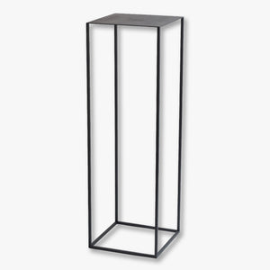 CUBIC piedestal, Iron black