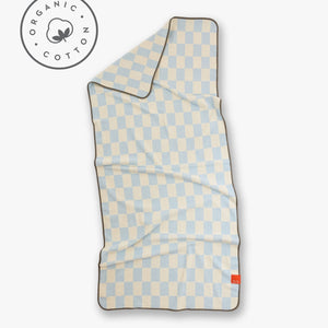 RETRO beach towel in light blue, Mette Ditmer