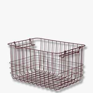 STORE-IT basket in wine, medium, Mette Ditmer