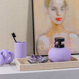 LOTUS toothbrush holder, light lilac