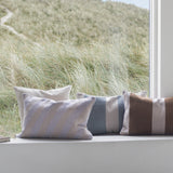 ACROSS kilim cushion cover, light grey