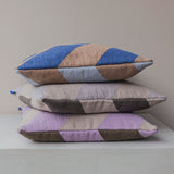 ACROSS kilim cushion cover, light lilac