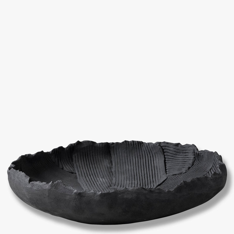 ART PIECE Patch bowl, black