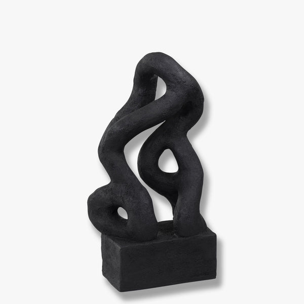 ART PIECE symbiosis sculpture, Black