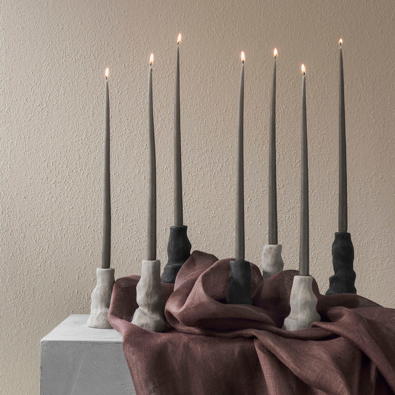 ART PIECE Liquid Candleholder, black