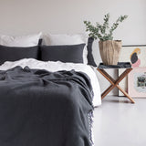 BOHEMIA bed cover, Anthracite