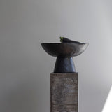 BY HAND bowl on foot, Sand