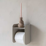 CARRY toilet roll holder, Sand grey
