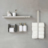 CARRY toilet roll holder, Sand grey
