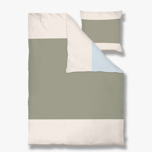 COLORE bed set, Olive