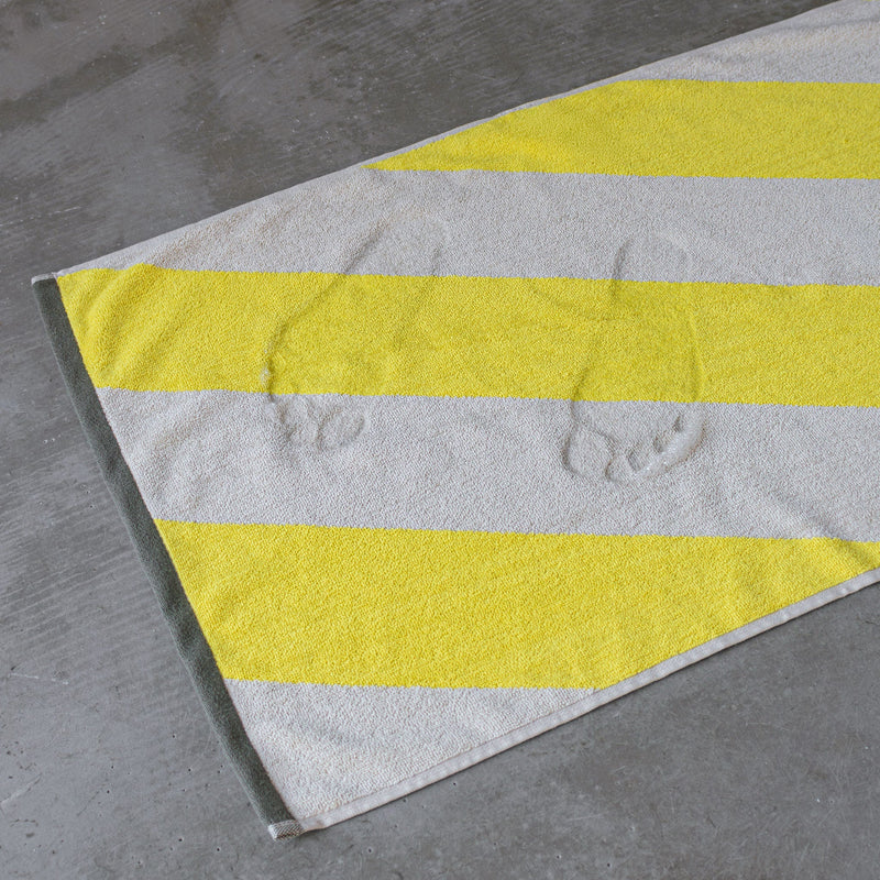 DIAGONAL bath mat, Yellow