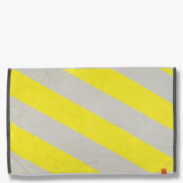 DIAGONAL bath mat, Yellow