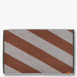 DIAGONAL bath mat, Brick