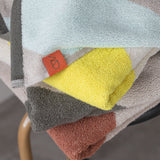 DIAGONAL towel, Mint