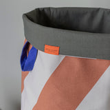 DIAGONAL laundry bag, Brick / Sand