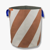 DIAGONAL laundry bag, Brick / Sand