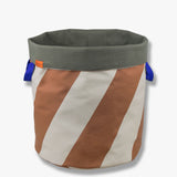 DIAGONAL laundry bag, Brick / Sand