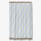 DIAGONAL shower curtain, Light blue