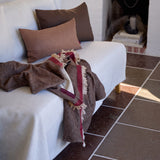 DUET plaid, Brown