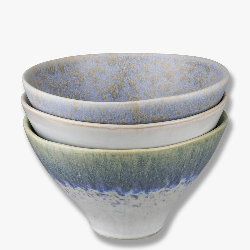 ELEMENTS bowl, medium, 3-pack , Blue tones