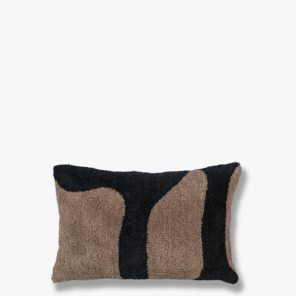FIGURA tufted cushion cover, Brown