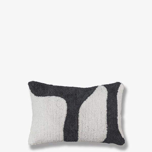 FIGURA tufted cushion cover, Off-White