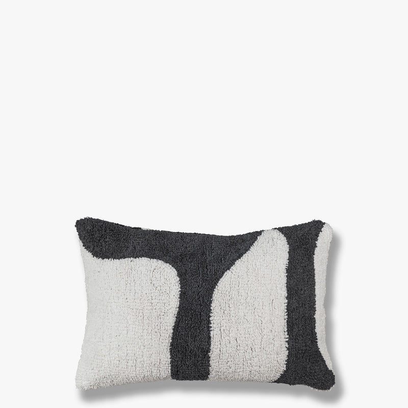 FIGURA tufted cushion cover, Off-White