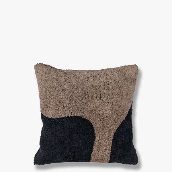 FIGURA tufted cushion cover, Brown