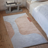 FIGURA rug, medium, Light blue