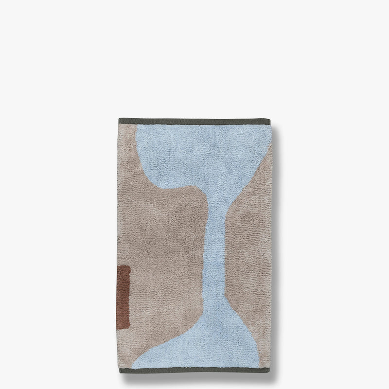 FIGURA rug, small, Light blue