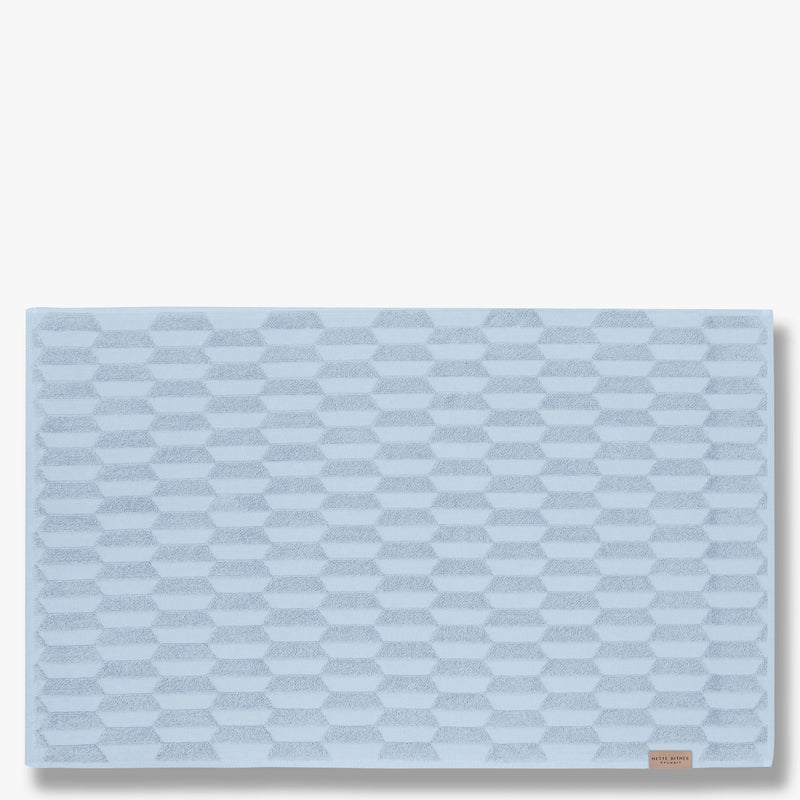 GEO bath mat, Light Blue