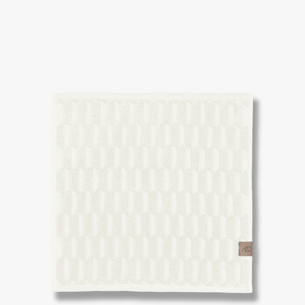 GEO Fingertip towel, off-white, 3-pack