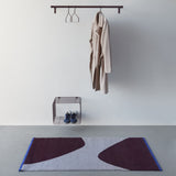 ROCKS allround-måtte, large, Wine