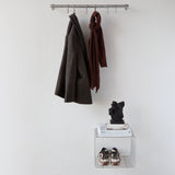 HANG-IT knagerække, small, Brushed steel
