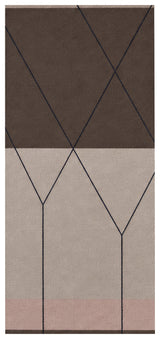 LINEA allround-måtte, large, Brown