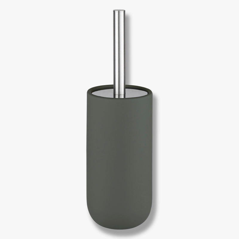 LOTUS PLAY toilet brush holder (2 handles), Dark Olive