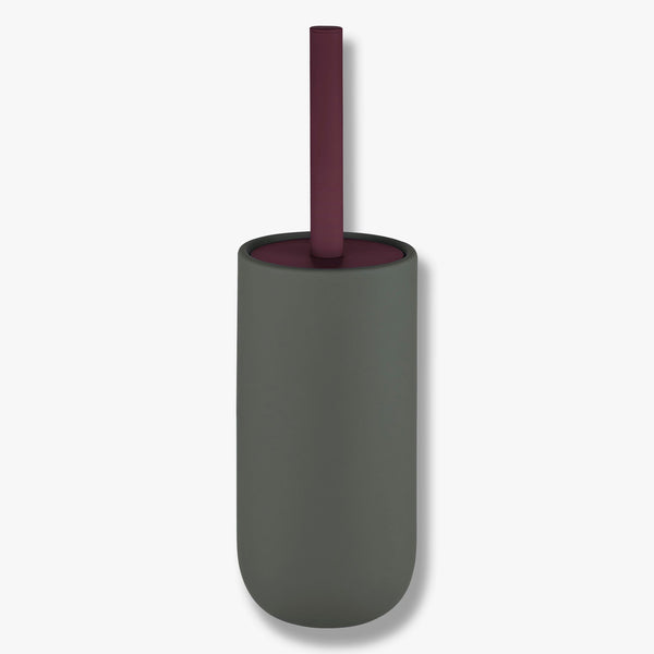 LOTUS PLAY toilet brush holder (2 handles), Dark Olive