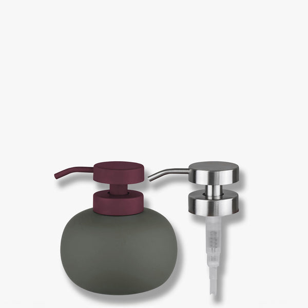 LOTUS PLAY dispenser, low (2 pumps), Dark Olive
