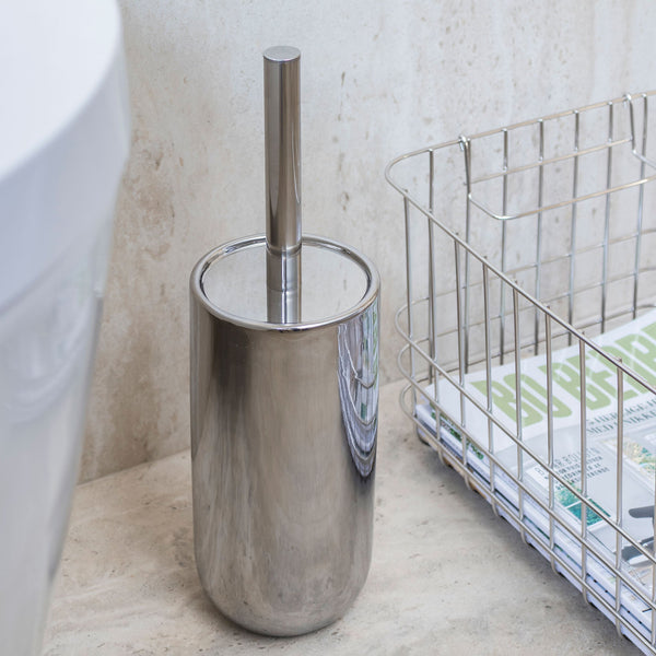 LOTUS toilet brush holder, Chrome