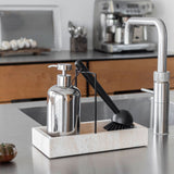 LOTUS dispenser, tall, Chrome
