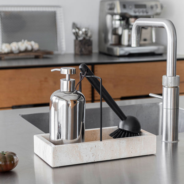 LOTUS dispenser, tall, Chrome
