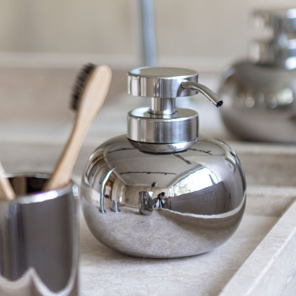 LOTUS dispenser, low, Chrome