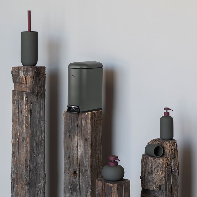 LOTUS PLAY dispenser, low (2 pumps), Dark Olive