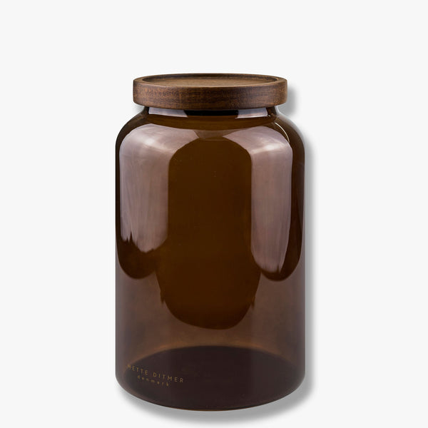 LUNA jar, large, Brown