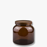 LUNA jar, small, Brown