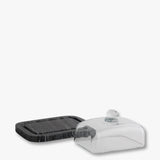 MARBLE smørboks, Black / Grey