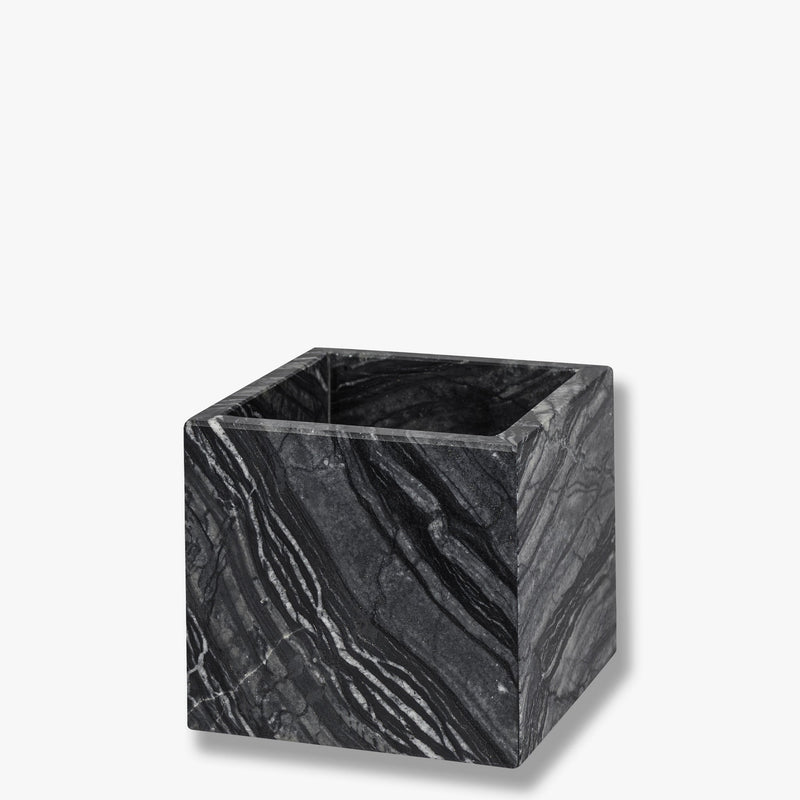 MARBLE cube, Black / Grey
