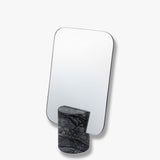 MARBLE mirror, Black / Grey
