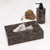 MARBLE tissue cover, Brown