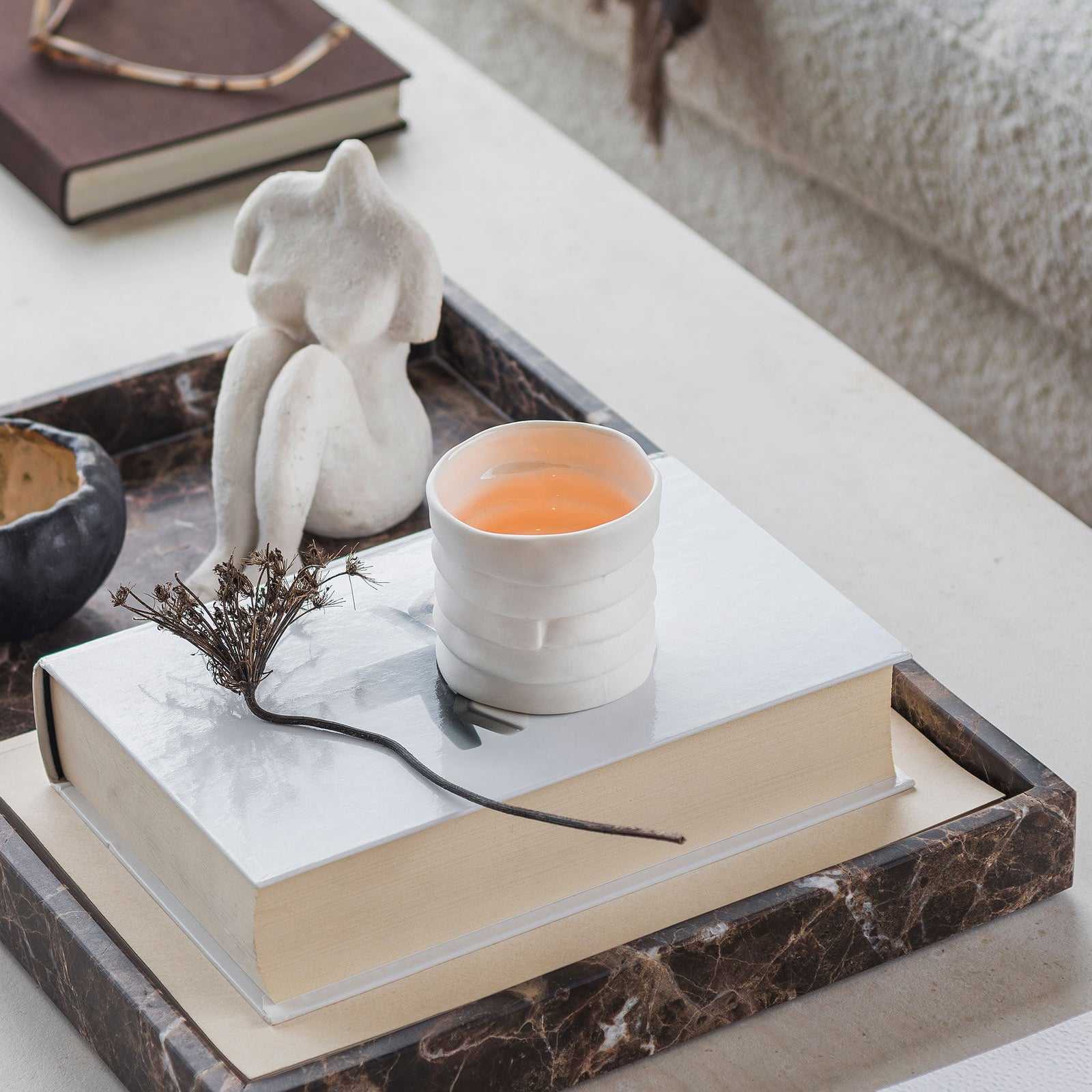 MARBLE Tray, Large, Brown | Decorative Tray | Mette Ditmer – Mette Ditmer